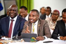 File image of Cleophas Malalah and Amboko Milemba